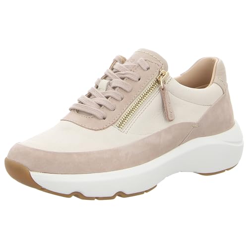 Clarks Damen Tivoli Reißverschluss Sneaker, Sand Kombi, 38 EU von Clarks