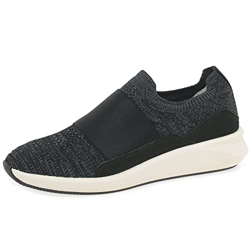 Clarks Damen Un Rio Hausschuh, Black Knit, 40 EU Clarks Damen Un Rio Hausschuh, Black Knit, 40 EU von Clarks