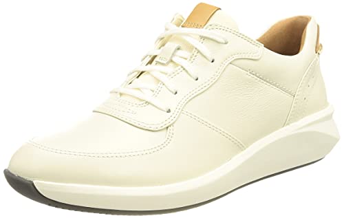 Clarks Damen Un Rio Sprint Sneaker, Weiße Kombination, 42 EU von Clarks