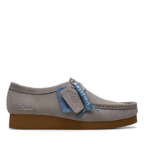 Clarks Damen WallabeeEVO Sneaker, Dark Grey SDE, 42 EU Clarks Damen WallabeeEVO Sneaker, Dark Grey SDE, 42 EU von Clarks
