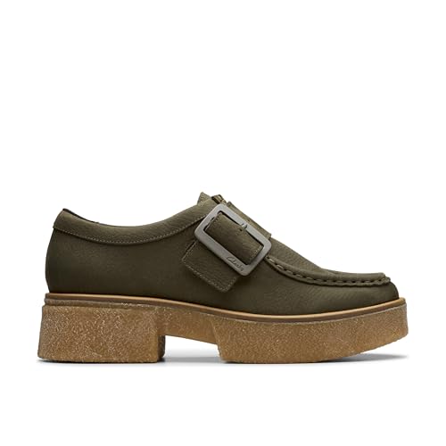 Clarks Damenschuhe - Elegante Slipper - Halbschuhe LINSOS Monk Signature 26178679 4 Grün, EU 39 Clarks Damenschuhe - Elegante Slipper - Halbschuhe LINSOS Monk Signature 26178679 4 Grün, EU 39 von Clarks