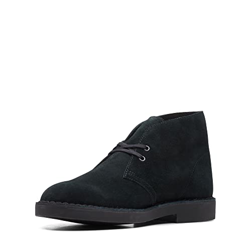 Clarks Desert Boot Evo, schwarze Velourslederoptik, 41 EU von Clarks