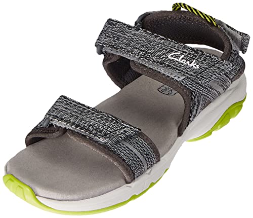 Clarks Expo Sea K Sandale, Grey Combi, 25 EU von Clarks