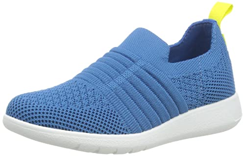 Clarks Ezera Walk K. Sneaker, Blue Textile, 28 EU von Clarks