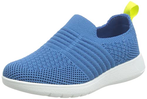 Clarks Ezera Walk T. Sneaker, Blue Textile, 25 EU von Clarks