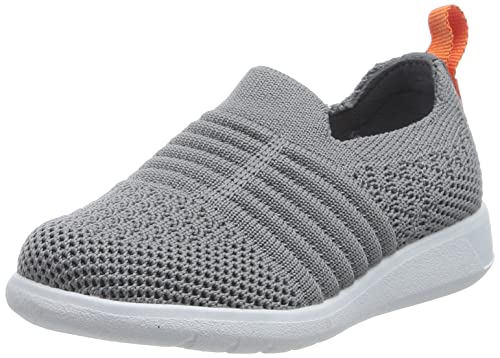 Clarks Ezera Walk T. Sneaker, Grey Textile, 22 EU von Clarks