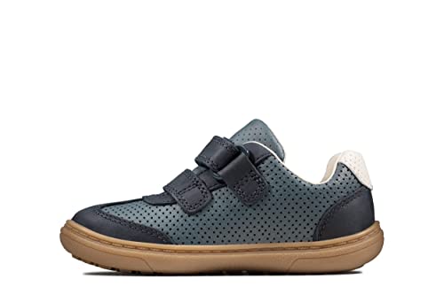 Clarks Flash Metra T Navy Leather von Clarks