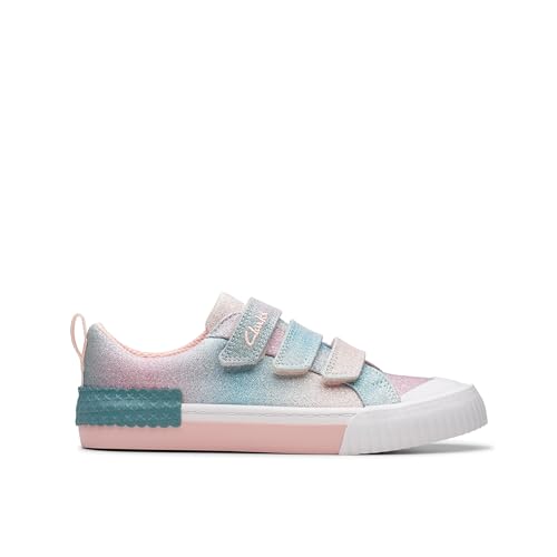 Clarks FoxingBrill K. Sneaker, Pastel, 21 EU von Clarks