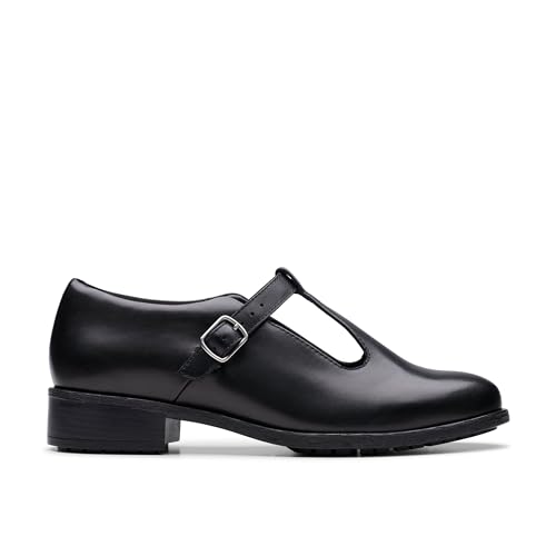 Clarks Havisham Bar-Lederschuhe in Schwarz, Schwarz , 42 EU Clarks Havisham Bar-Lederschuhe in Schwarz, Schwarz , 42 EU von Clarks