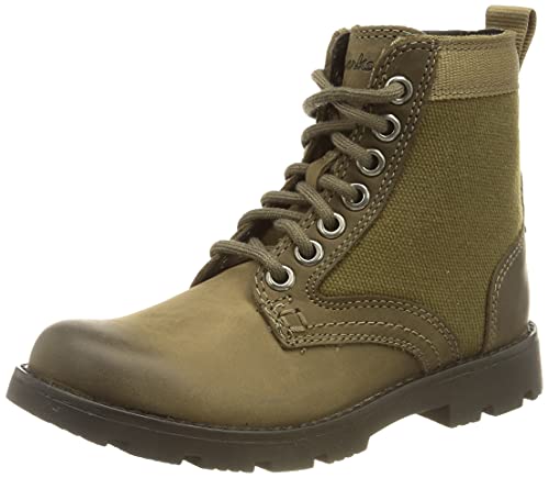 Clarks Heath Chard K Stiefelette, Khaki Leder, 30 EU von Clarks