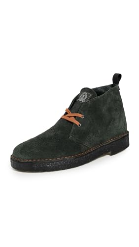 Clarks Herren 75th Anniversary Suede Desert Boots, Loden Green Suede, 41 EU von Clarks