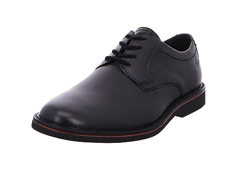 Clarks Herren Atticus Ltlace Oxford, Schwarz, 41 EU von Clarks