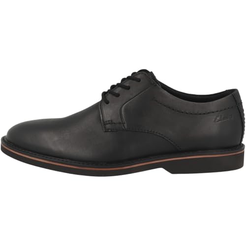 Clarks Herren Atticus Ltlace Oxford, Schwarz, 42 EU von Clarks