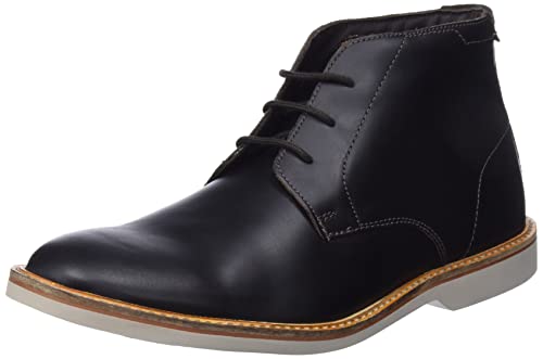 Clarks Herren AtticusLT Mid Chukka Boot, Dark Brown, 42 EU von Clarks