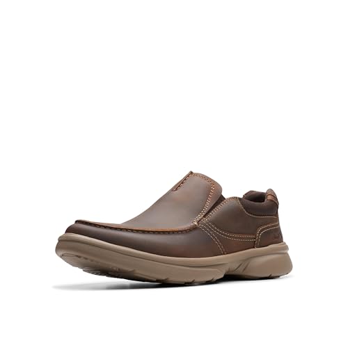 Clarks Herren Bradley Kostenlos Slipper, Bienenwachs-Leder, 45 EU von Clarks