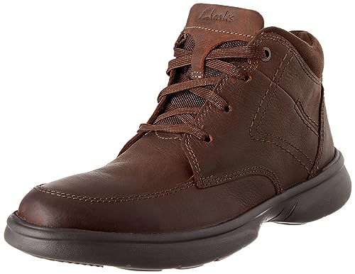 Clarks Herren Bradley Mid Ankle Boot, Brown Tumb, 46 EU von Clarks