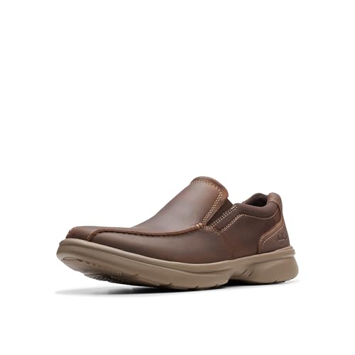 Clarks Herren Bradley Step Slipper, Bienenwachs-Leder, 43 EU von Clarks