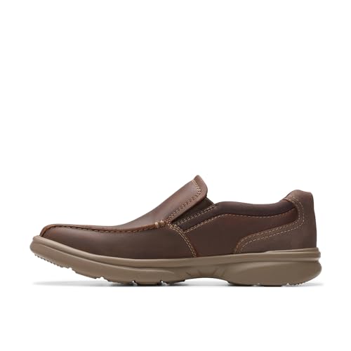 Clarks Herren Bradley Step Slipper, Bienenwachs-Leder, 48 EU von Clarks