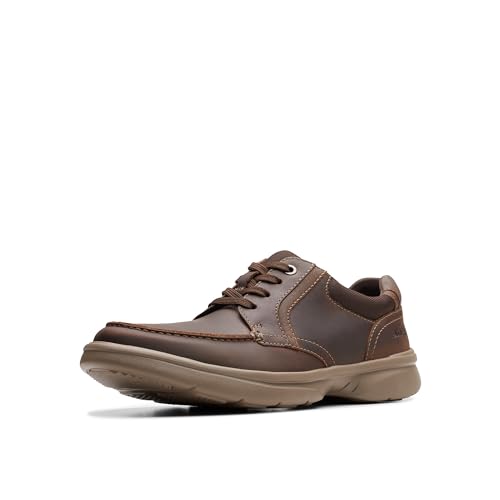 Clarks Herren Bradley Vibe Oxford, Bienenwachs-Leder, 44 EU von Clarks