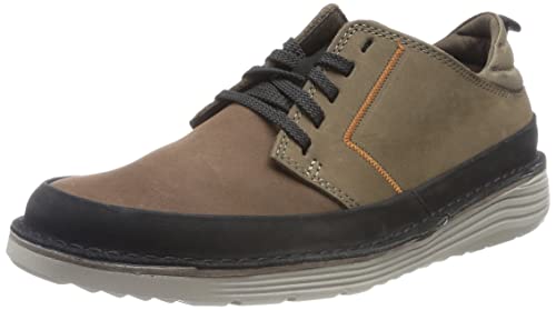 Clarks Herren Brahnz Low Oxford, Brown Combi, 40 EU von Clarks