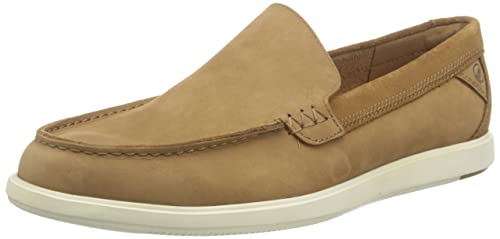 Clarks Herren Bratton Loafer, Dark Tan Nubuck, 42.5 EU Clarks Herren Bratton Loafer, Dark Tan Nubuck, 42.5 EU von Clarks