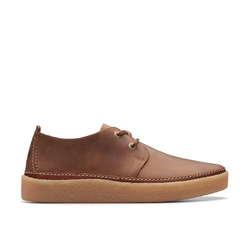 Clarks Herren Clarkwood Low, Bienenwachsleder, 41.5 EU von Clarks