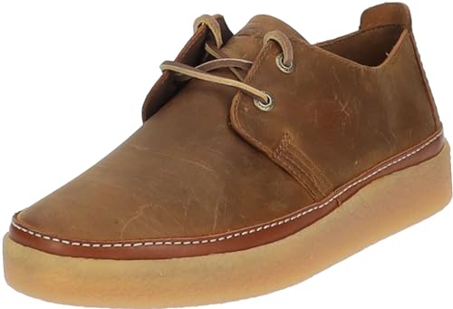 Clarks Herren Clarkwood Low, Bienenwachsleder, 41.5 EU von Clarks