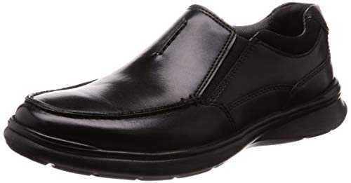 Clarks Herren Cotrell Free Slipper, Schwarz (Blk Smooth Leather), 44.5 EU von Clarks