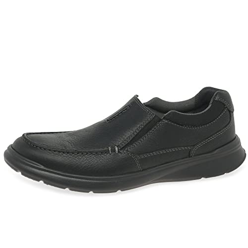 Clarks Herren Cotrell Free Slipper, Black Oily Lea, 43 EU Clarks Herren Cotrell Free Slipper, Black Oily Lea, 43 EU von Clarks
