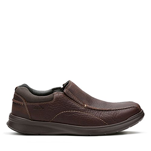 Clarks Mens Cotrell Step Slipper, Brown Oily von Clarks