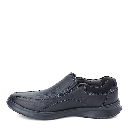 Clarks Herren Cotrell Step Slipper, Schwarz ölig, 45 EU Weit von Clarks