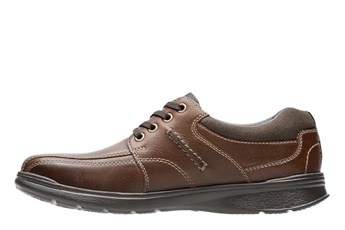 Clarks Herren Cotrell Walk Oxford, Tobacco, 41.5 EU von Clarks