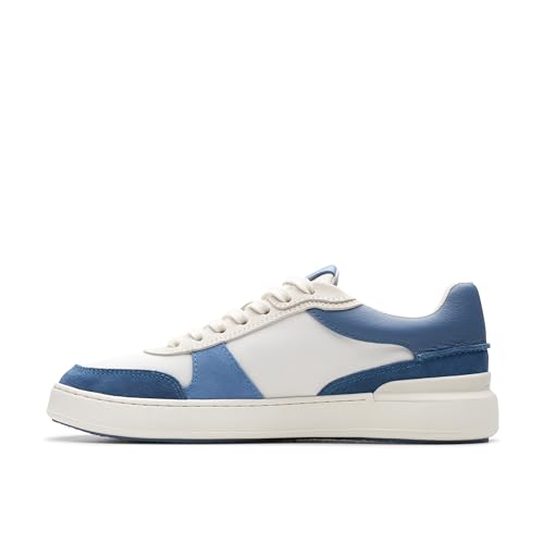 Clarks Herren Courtlite Rennen Sneaker, Blau Kombi, 46 EU von Clarks