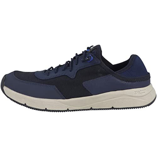 Clarks Herren Davis Low Sneaker, Navy Kombination, 40 EU von Clarks