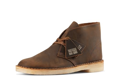Clarks Herren Desert Boot Chukka-Stiefel, Bienenwachs-Leder, 39.5 EU von Clarks