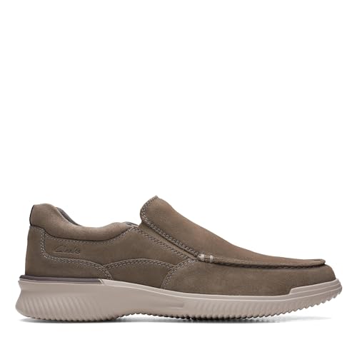 Clarks Herren Donaway Free Slipper, Stone, 44 EU Schmal von Clarks