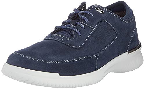 Clarks Herren Donaway Lace Sneaker, Navy Nubuk., 44 EU von Clarks