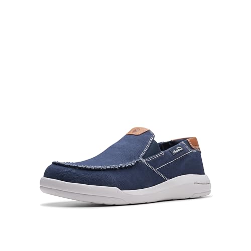 Clarks Herren Driftlite Step Mokassin, Marineblaue Kombination, 44.5 EU von Clarks