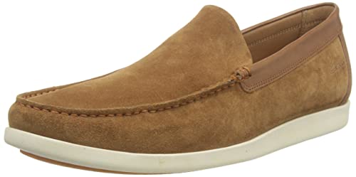 Clarks Herren Ferius Creek Hausschuh, Tan Combi, 44.5 EU von Clarks