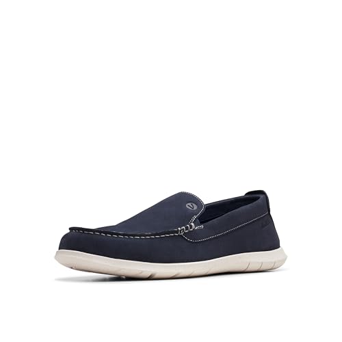 CLARKS Herren Flexway Step Shoes, Navy Suede, 46 EU CLARKS Herren Flexway Step Shoes, Navy Suede, 46 EU von CLARKS