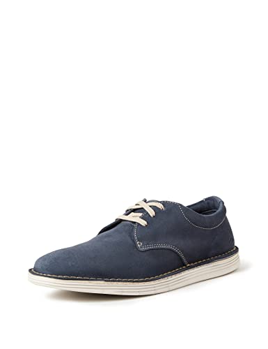 Clarks Herren Forge Vibe Sneaker, Navy Wildleder, 43 EU von Clarks