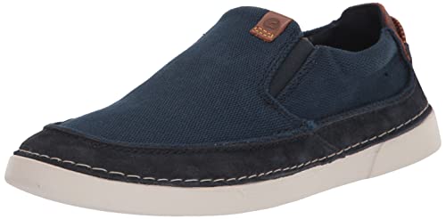 Clarks Herren Gereld Step Sneaker, Marineblau-Mix, 41.5 EU von Clarks