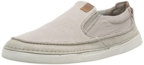 Clarks Herren Gereld Step Sneaker, Stone Combi, 41 EU von Clarks