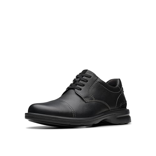 Clarks - - Gessler Cap Boot für Herren, Kolorit Black Tumb, Größe: 45 EU Weit von Clarks