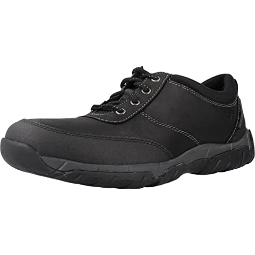 Clarks Herren Grove Edge Wanderschuh, Schwarzes Leder, 39.5 EU von Clarks