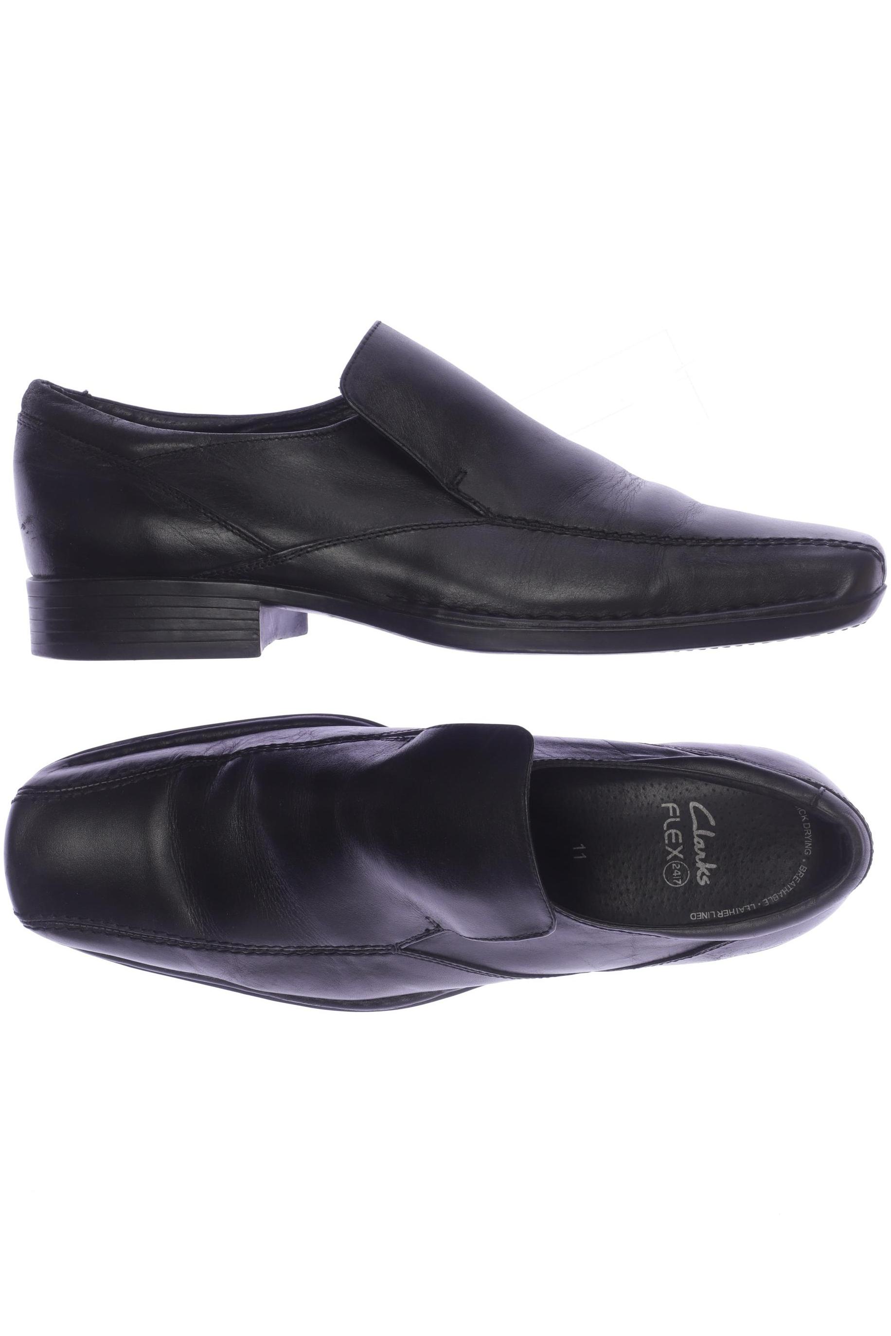 Clarks Herren Halbschuh, schwarz von Clarks