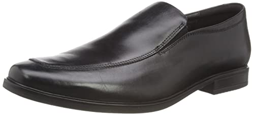 Clarks Herren Howard Edge Shoes, Black Leather, 39.5 EU von Clarks