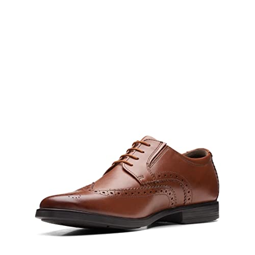 Clarks Herren Howard Wing Alle Produktkategorien > Schuhe Taschen Schuhe Herrenschuhe Schnürung Sonstige Schnürschuhe , Dunkelbraunes Leder, 45 EU von Clarks