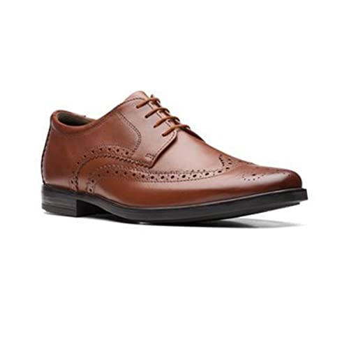 Clarks Herren Howard Wing Alle Produktkategorien > Schuhe Taschen Schuhe Herrenschuhe Schnürung Sonstige Schnürschuhe , Dunkelbraunes Leder, 45 EU von Clarks