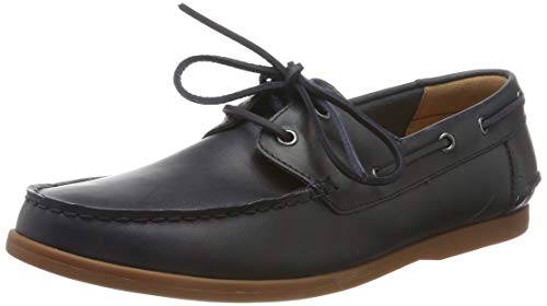 Clarks Herren Karlock Step Bootsschuhe, Navy, 44 EU von Clarks